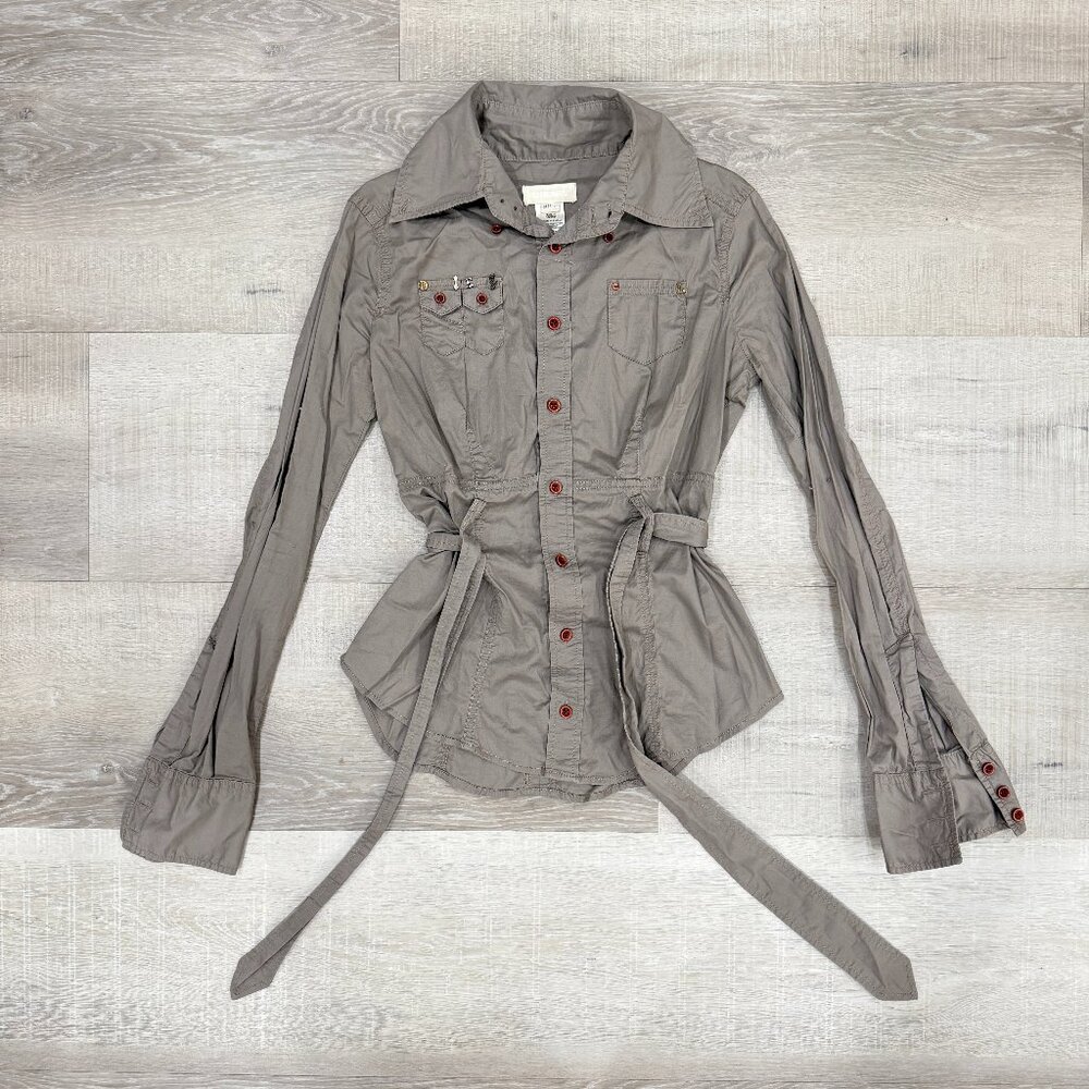 Diesel Funky Letters Button Down Shirt